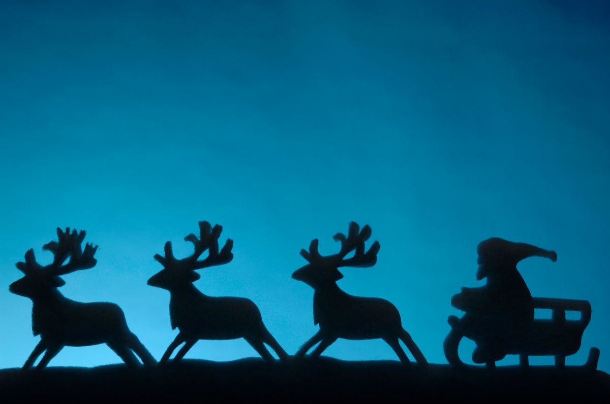 santa reindeer