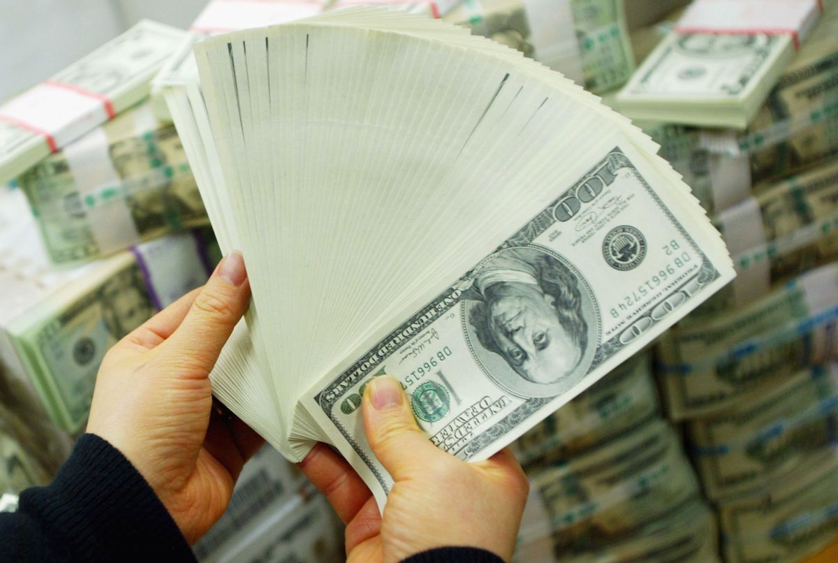Book, Money, Person