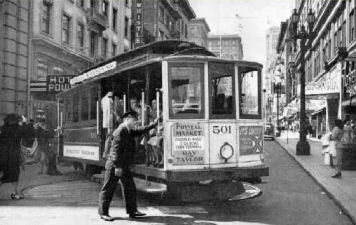 SAn Francisco cable car