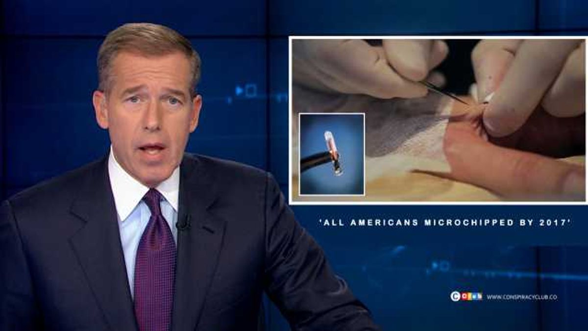 microchip implant brian williams nbc evening news