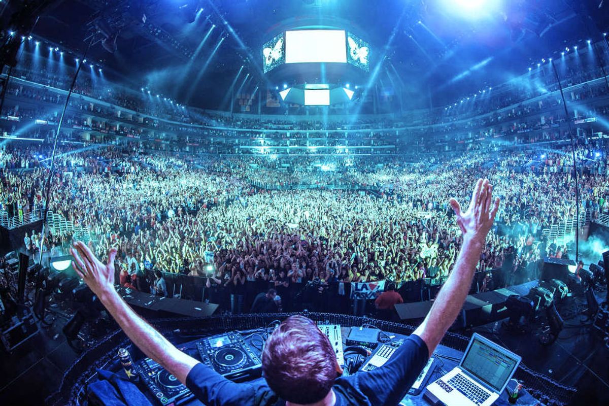 Blood rave in Amsterdam