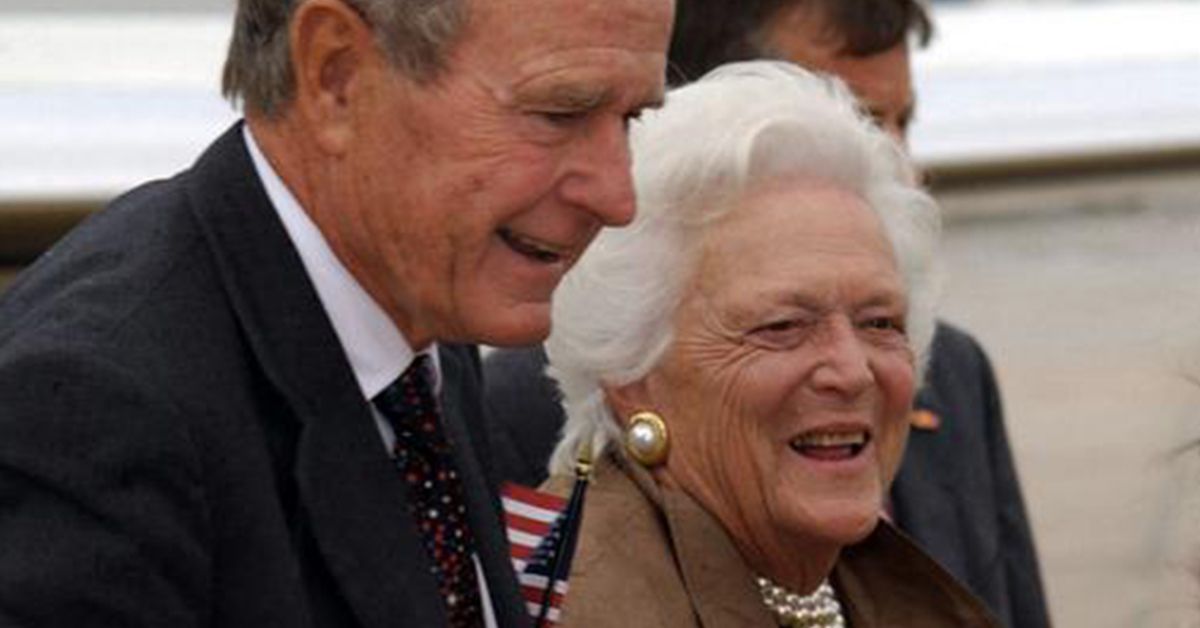 Barbara Bush.