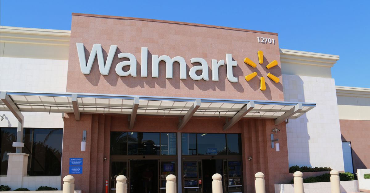 Walmart storefront