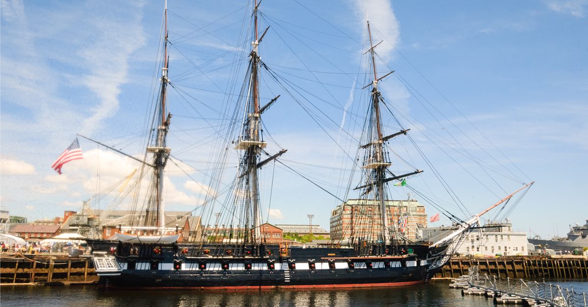 Historical ship USS Constitution