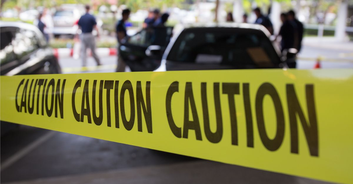 yellow caution tape