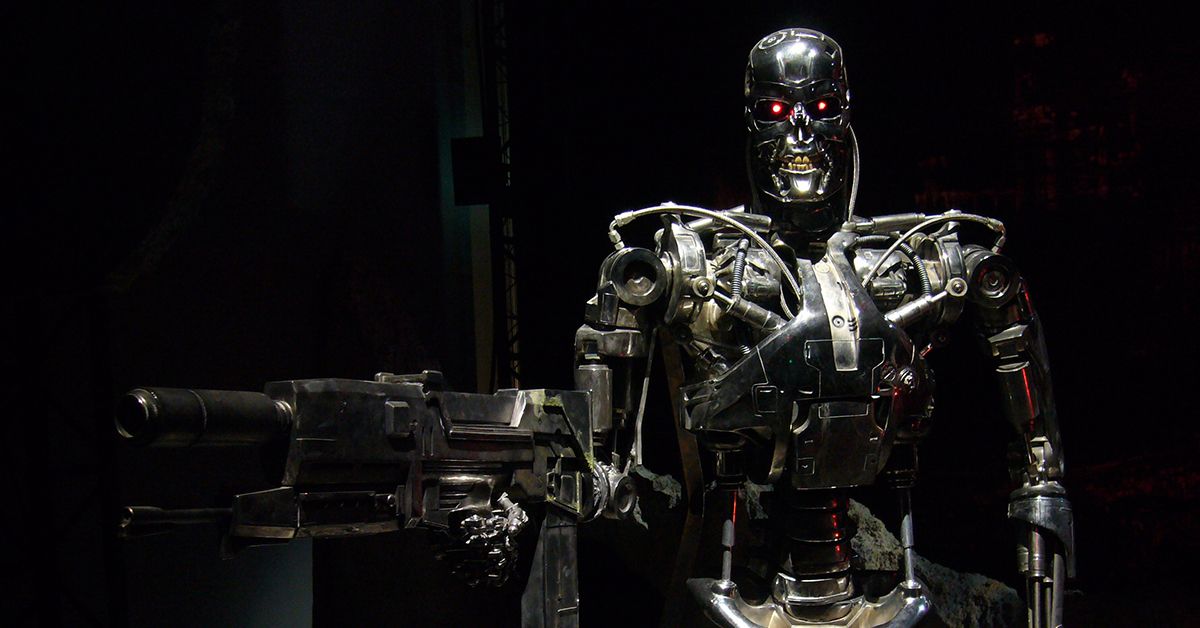 Terminator statue
