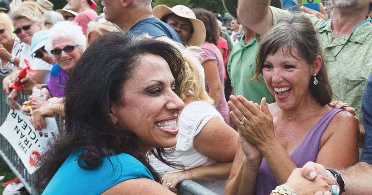 Brigitte Gabriel with "Act For America"