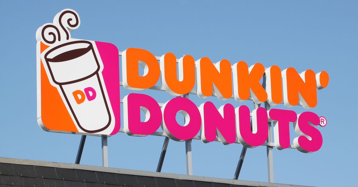 Dunkin Donuts sign