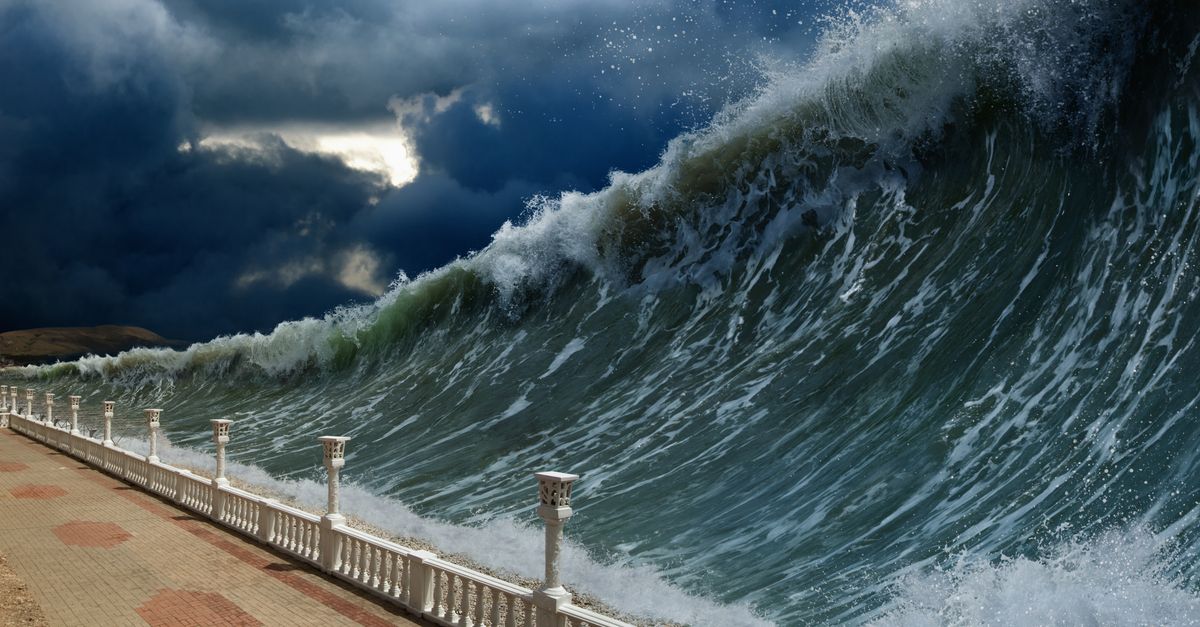 Tsunami wave