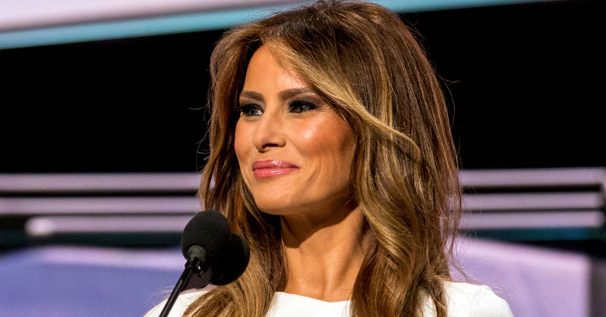 First Lady Melania Trump.