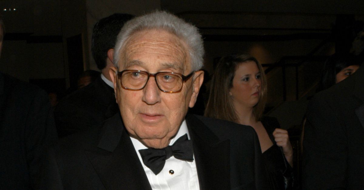 Henry Kissinger.