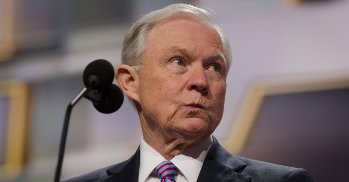 Attorney General Jeff Sessions.