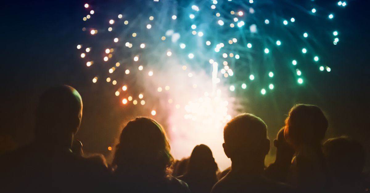 silent fireworks