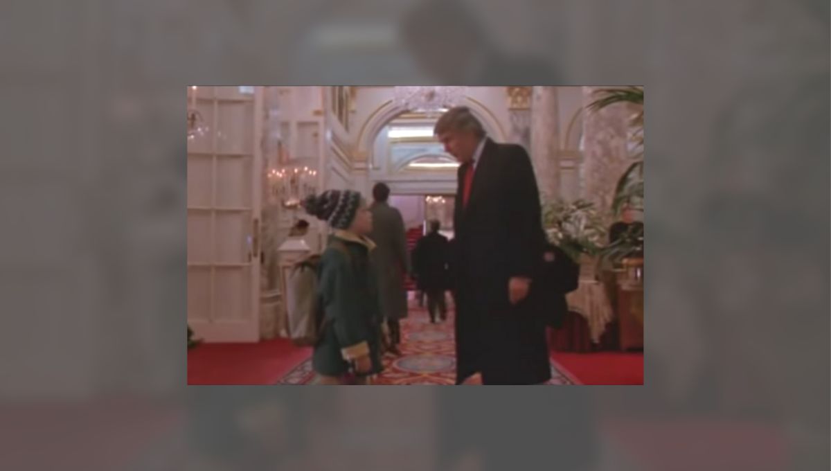 trump home alone