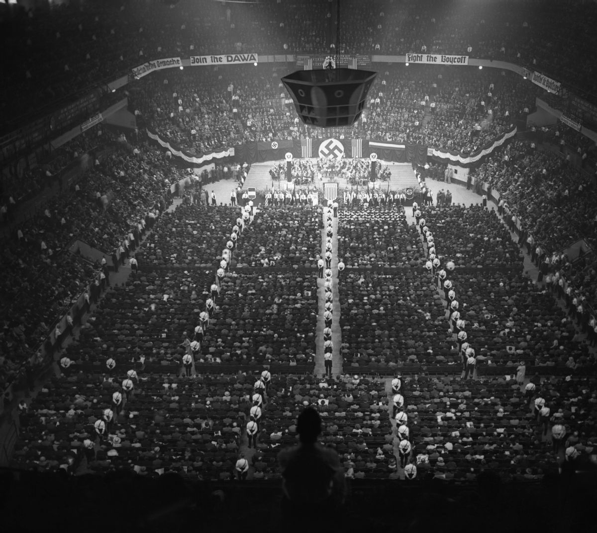 Nazi rally