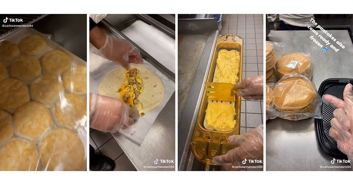 mcdonalds tiktok breakfast big burrito sausage
