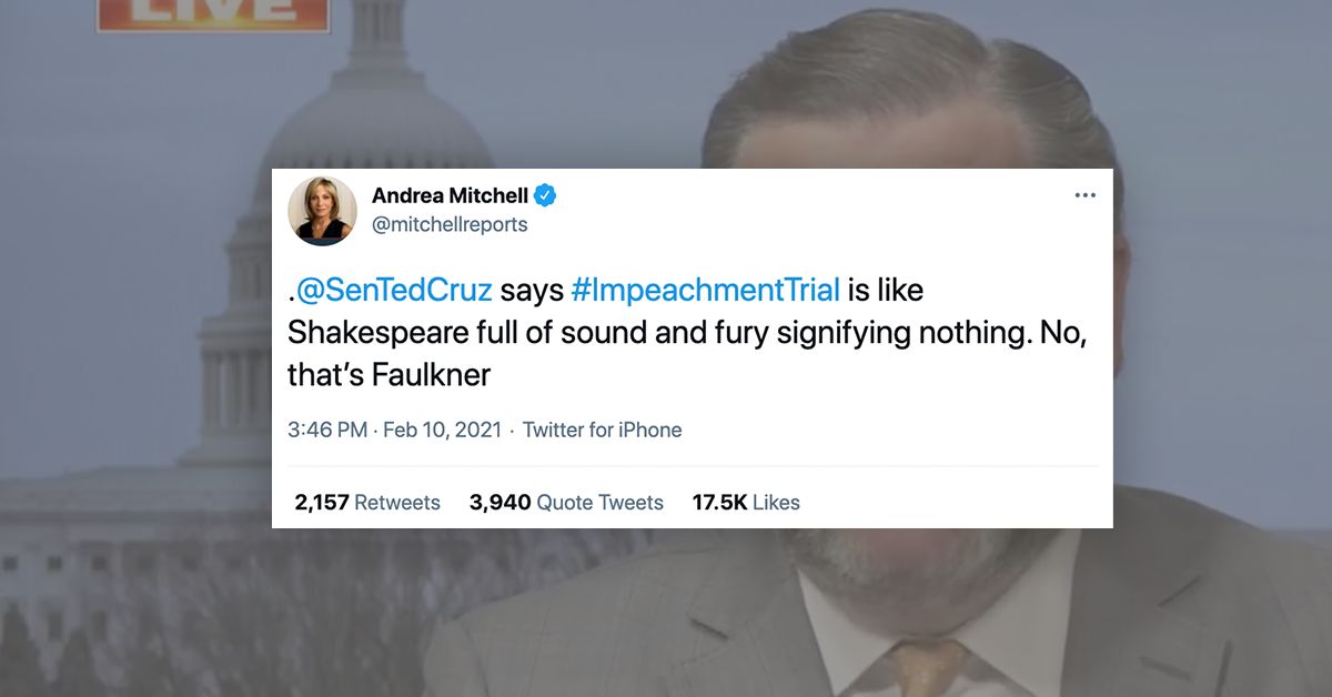 ted cruz shakespeare fact check