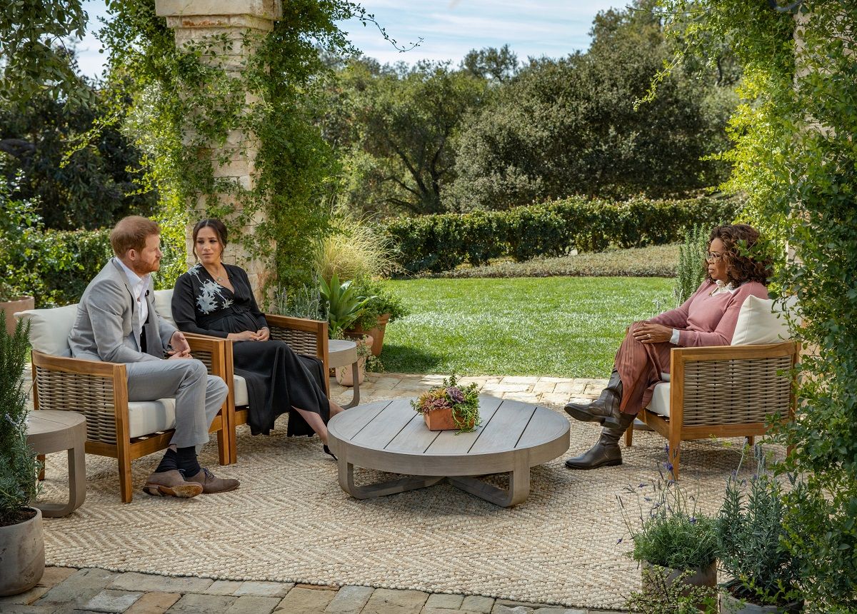Oprah Winfrey and Meghan Markle