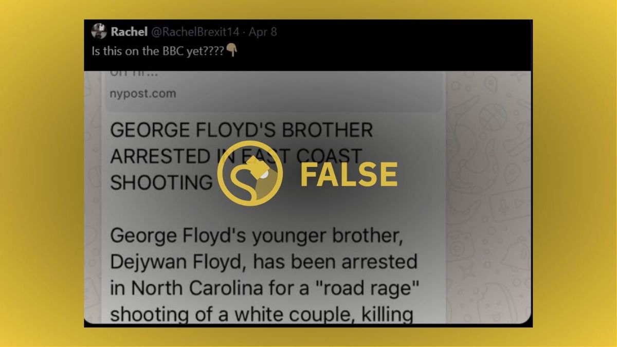 Dejywan Floyd is Not George Floyd’s Brother