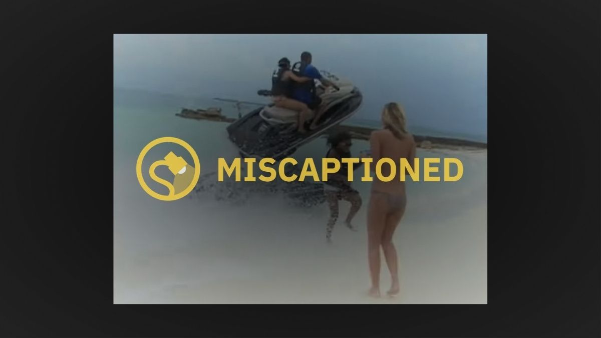 Did Kanye West and Kim Kardashian Crash a Jet Ski?