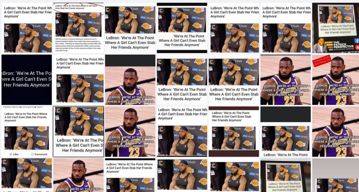 LeBron James Didn’t Lament That ‘A Girl Can’t Even Stab Her Friends Anymore’