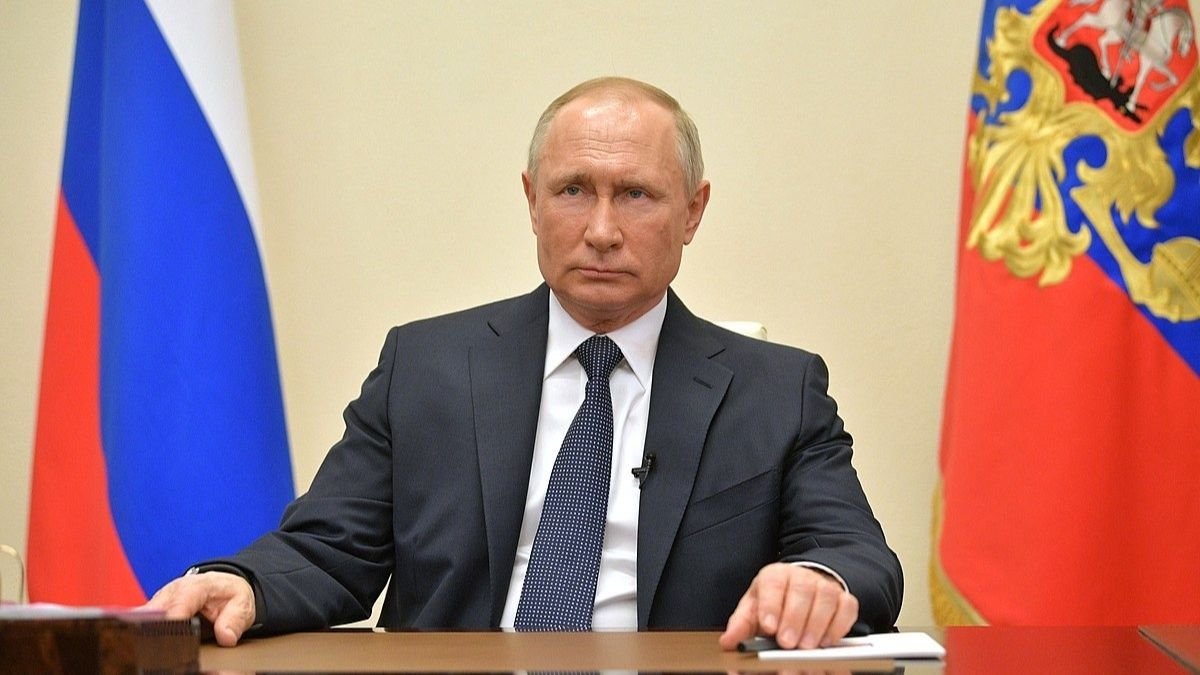 A photograph allegedly shows Russia President Vladimir Putin's house in Sochi, Russia.