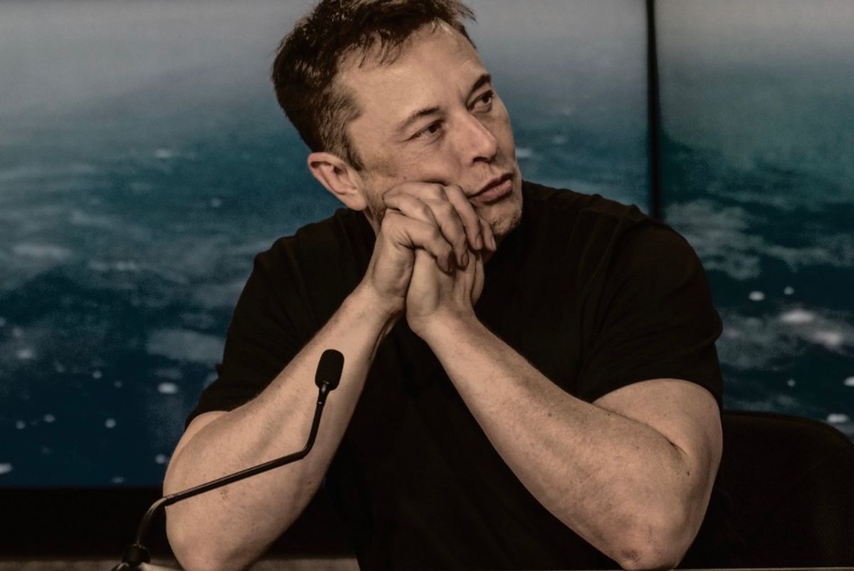 Elon Musk billboard
