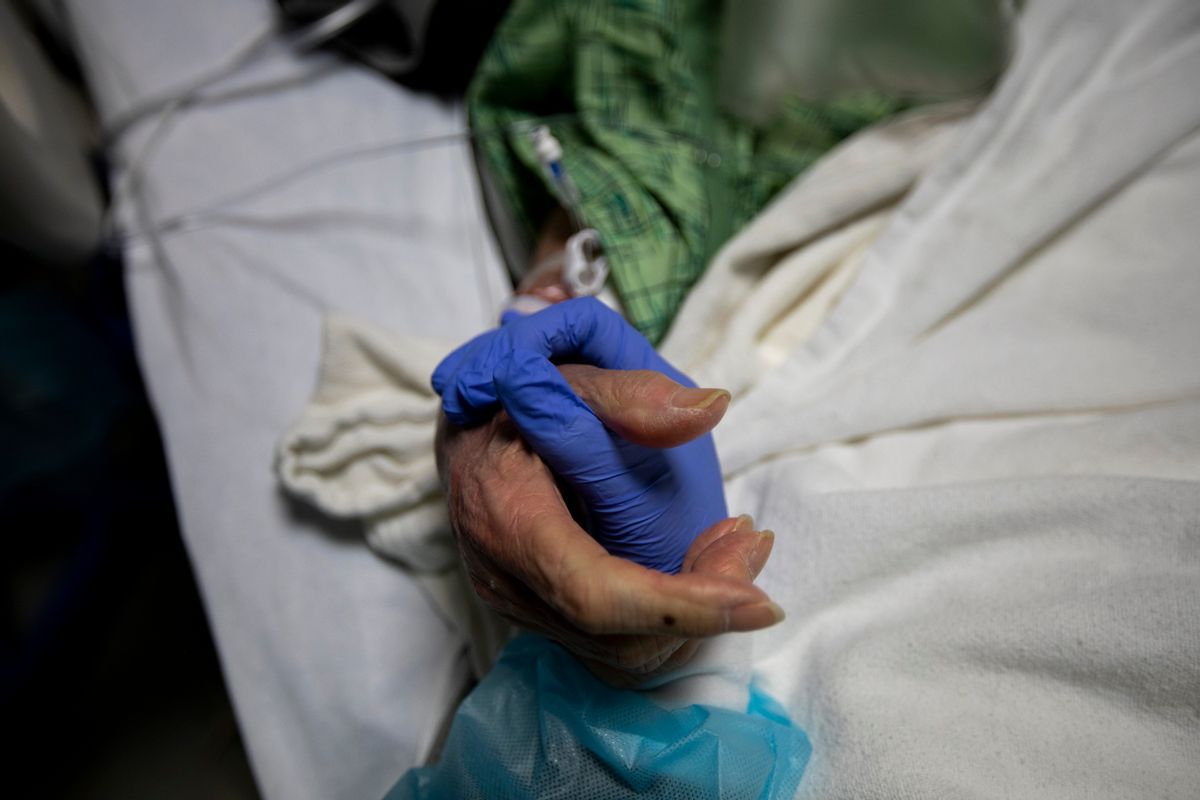 An ICU nurse posted a response to a TikTok video by quoting a Bible verse and extending a stern and heartfelt message.