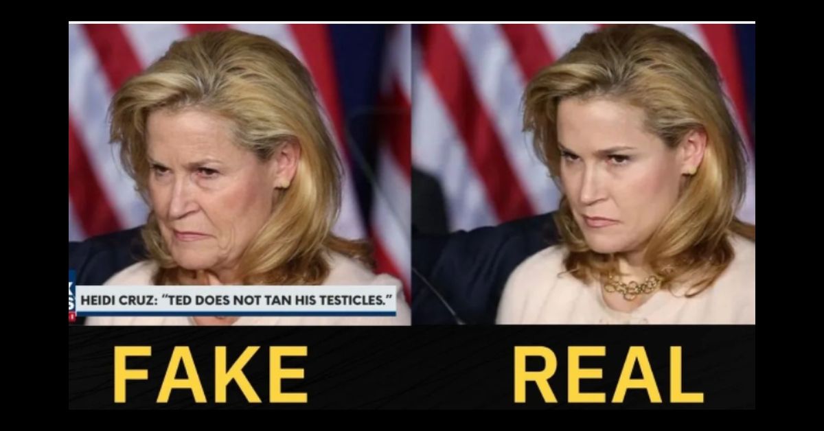 heidi cruz testicle tanning