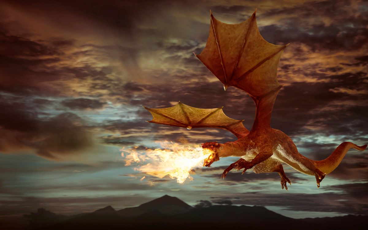 Leaf, Plant, Dragon