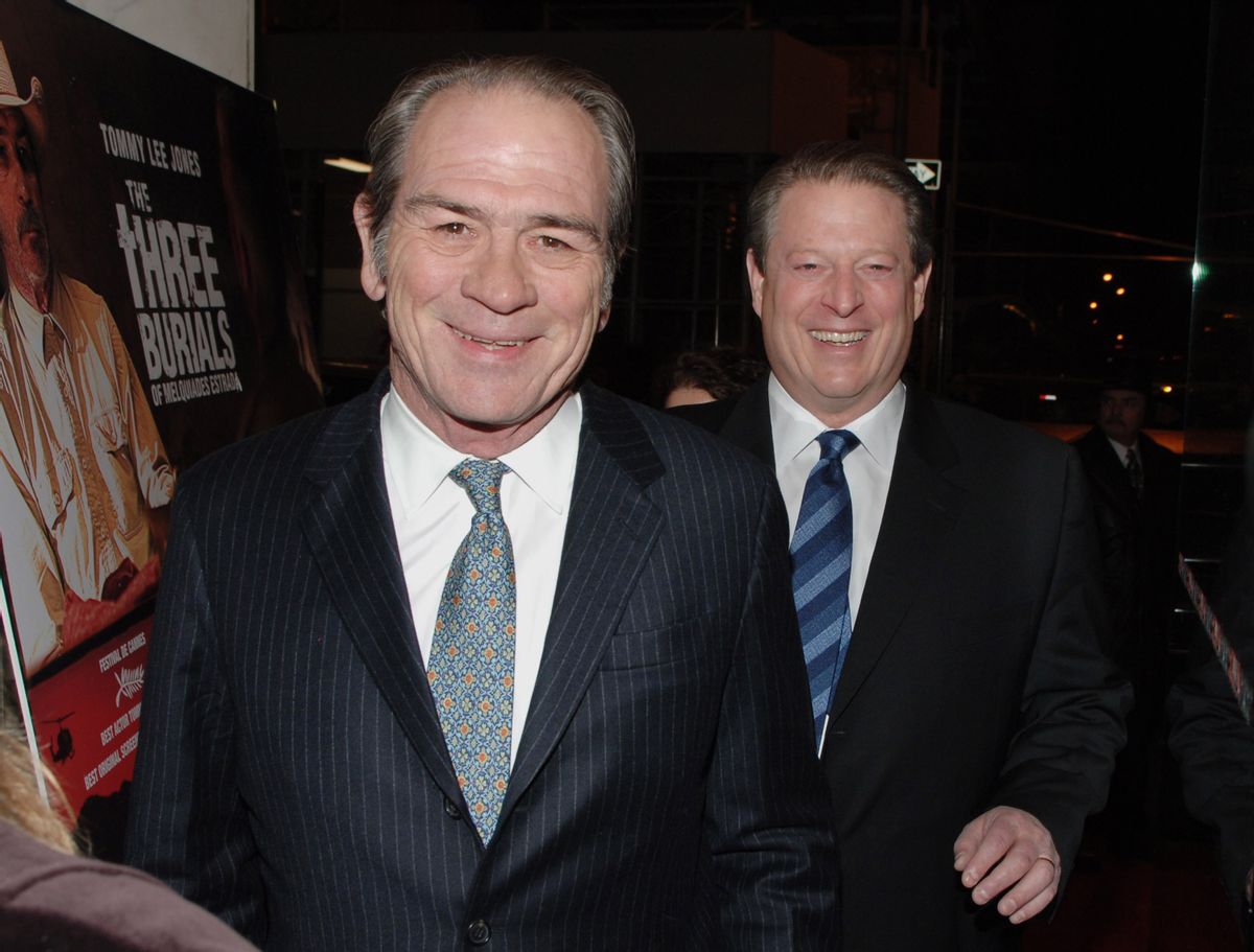 It's true that Tommy Lee Jones and Al Gore were college roommates.