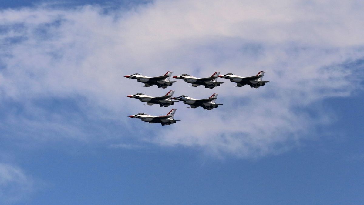 military flyover