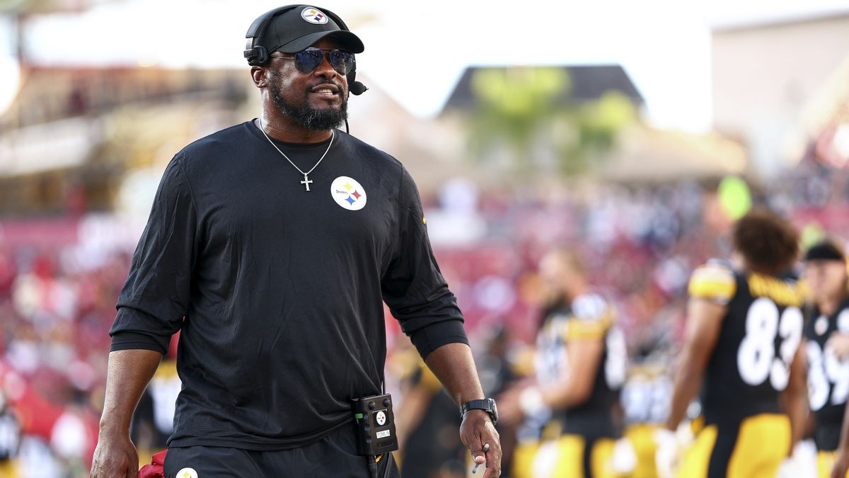 Steelers coach Mike Tomlin
