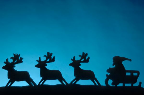 santa reindeer