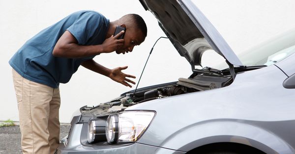 car trouble sugar gas tank engine