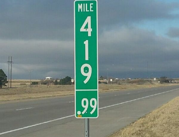 419.99-mile marker in Colorado