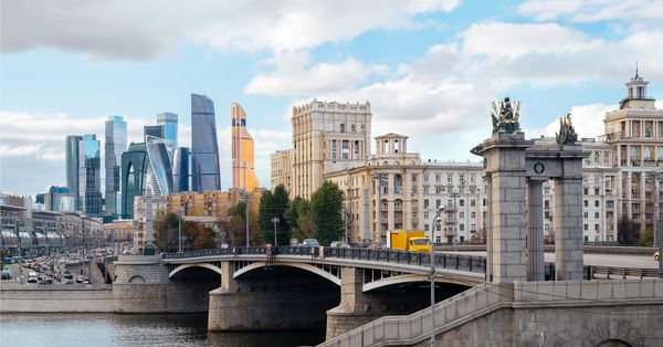 Skyline of Moscow