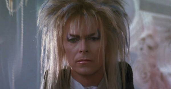 Goblin King character played by David Bowie in Labyrinth movie