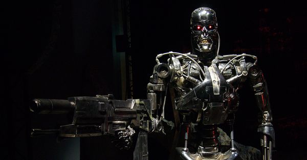 Terminator statue