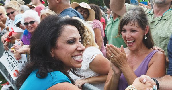 Brigitte Gabriel with "Act For America"