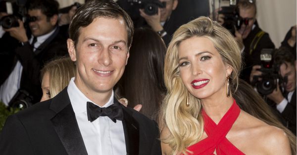Jared Kushner (left) and Ivanka Trump (right)