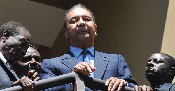 "Baby Doc" Duvalier.