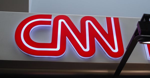 CNN sign.