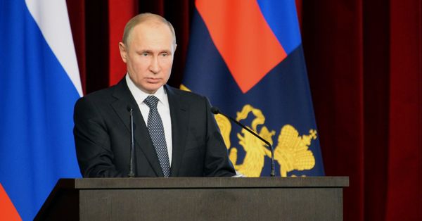 Russian leader Vladimir Putin.