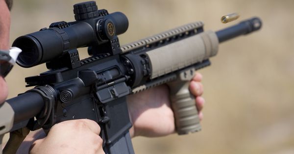 Assault rifle.