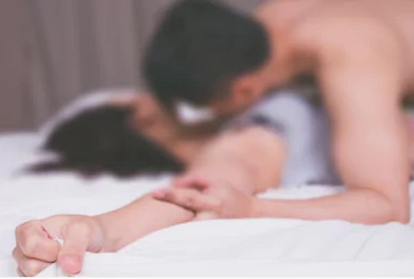 Couple in bed