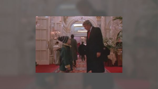 trump home alone