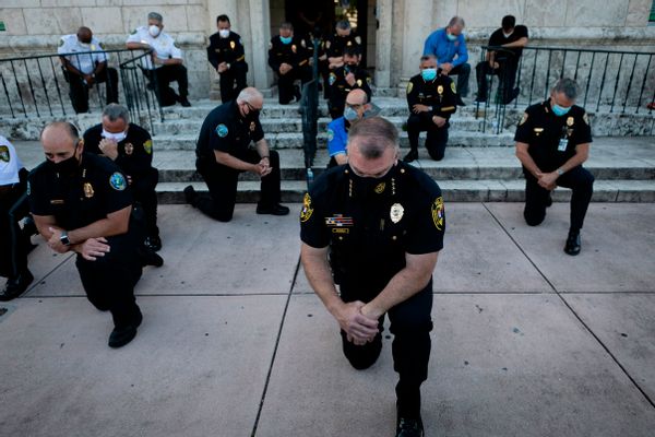 cops george floyd protests