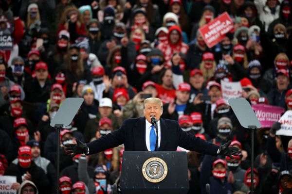 trump rally biden