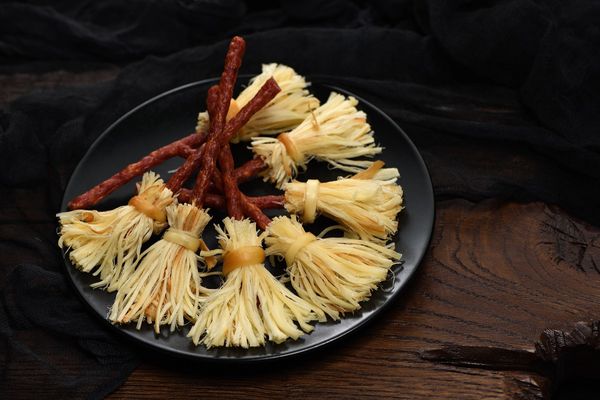 Cheese and witches' broomsticks